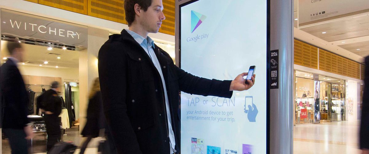 borne interactive galerie