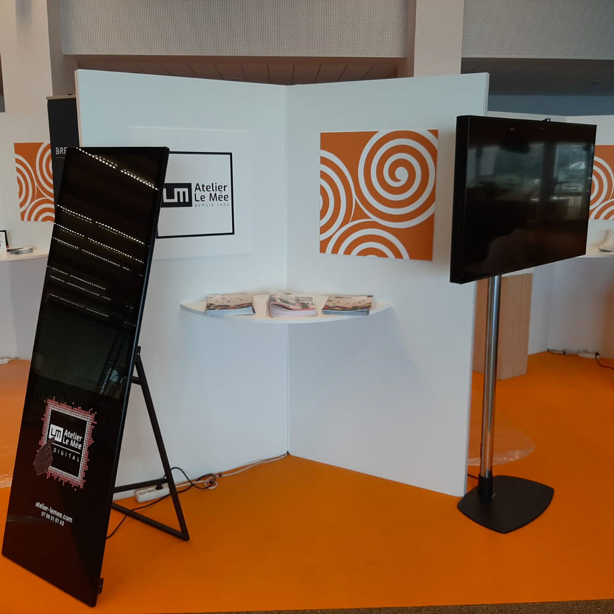 affichage dynamique salon